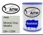 Preview: Jeep, Mineral Gray Metallic, DM / CDM: 500ml Lackdose, von ATW Autoteile West.